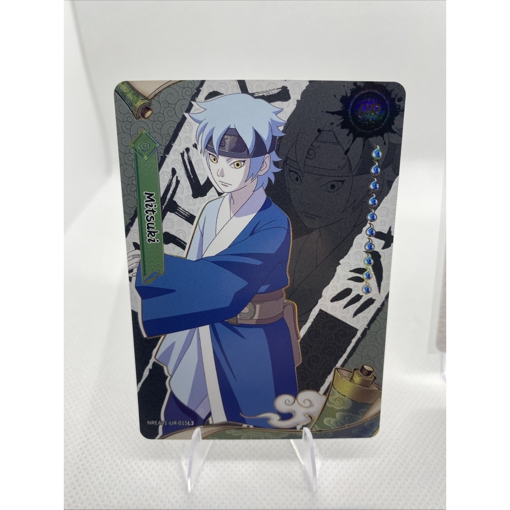 Naruto Mitsuki UR-015L3 Earth Scrolls Series 1 Kayou Trading Card